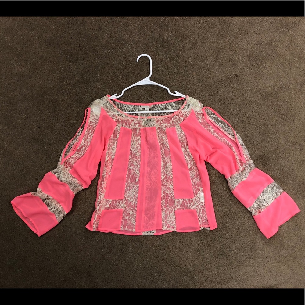 Giani Bini sheer top